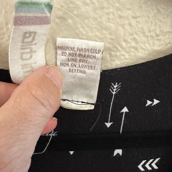 Mimi Chica Black Blouse  Size‎ Small - Picture 4 of 8